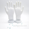 Guantes de nitrilo desechables guantes de nitrilo médico blanco